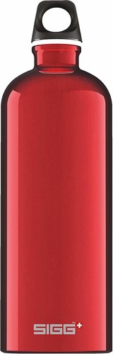 Bouteille isotherme Traveller rouge 0.6 litres