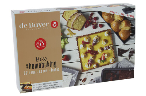 Box Home Baking, la box Spécial Gâteaux, Cakes - Tartes
