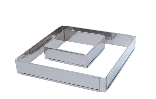 Cadre inox ext.30x30x5 jusque 57x57x5