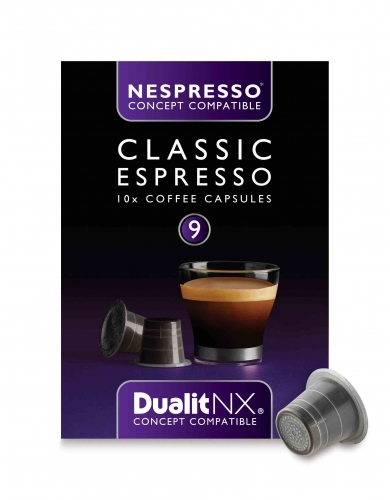 Caf&eacute; Classic Espresso : 100% Arabica - 10 Capsules - Indice 9.