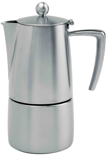 Cafetière Torino en inox brossé 10 tasses C10TTR