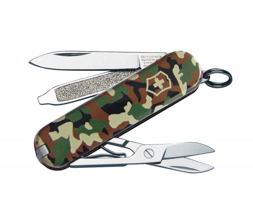 Canif Suisse Classic camou