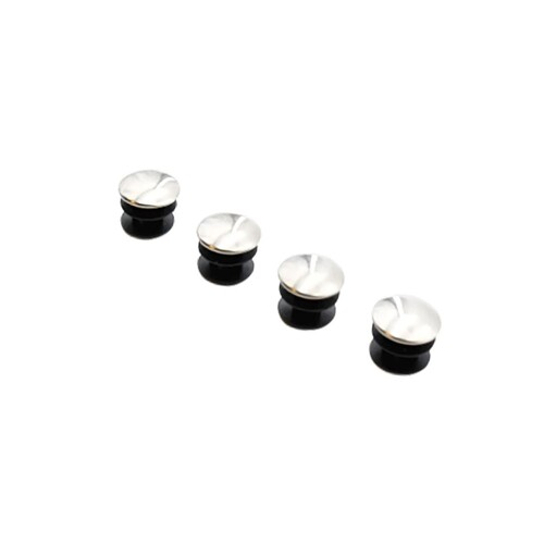 Capuchon Argent pour tables Platex montants argent&eacute;s