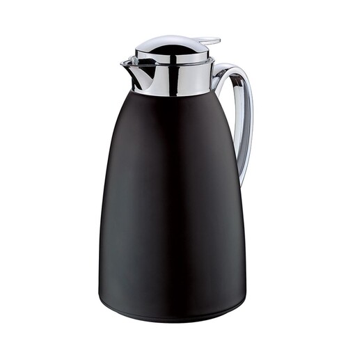 Carafe isotherme noire mat 1L - h 27 cm