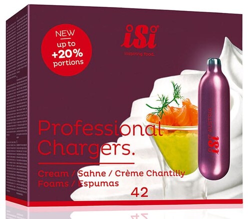 Cartouches pro Siphon ISI boite de 42