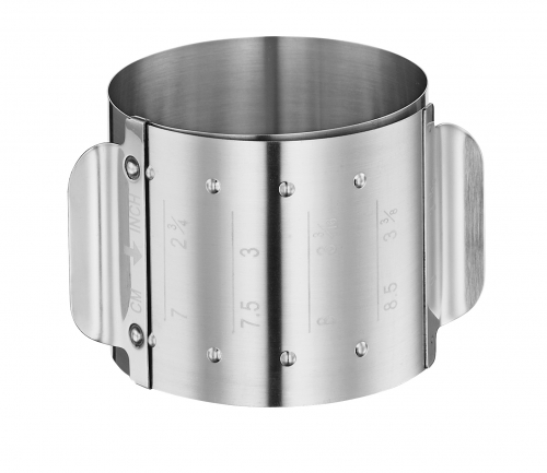 Cercle &agrave; mousse extensible de 7 &agrave; 9 cm de diam&egrave;tre (hauteur 5.5 cm)