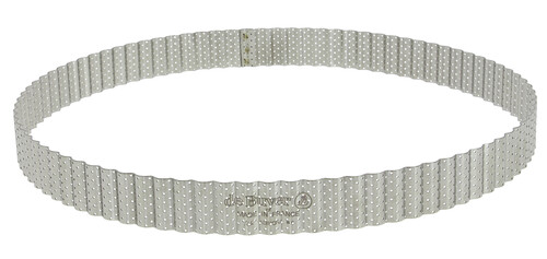 Cercle A Tarte Perfore Cannelé 32 cm HT 3 cm