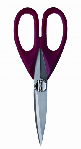 Ciseaux de cuisine rouge