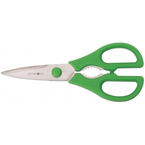 Ciseaux de cuisine verts