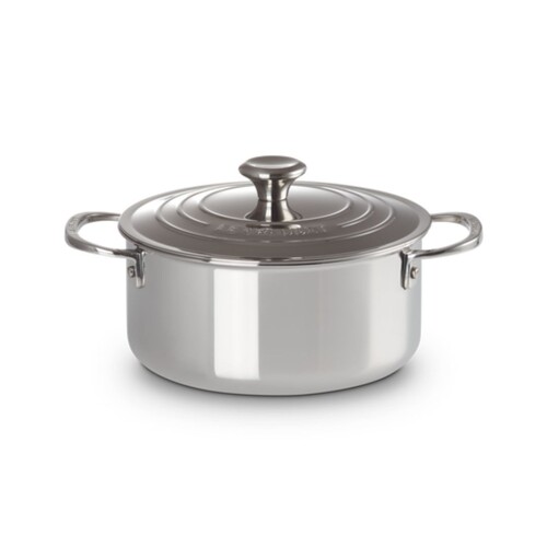 Cocotte Basse 20Cm Inox Sig. &Couv.