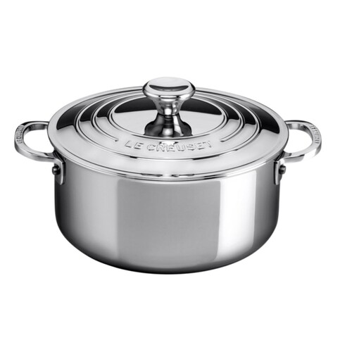 Cocotte Basse 24Cm Inox Sig. &Couv.