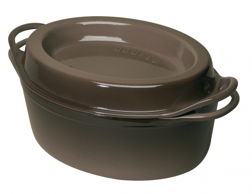 Cocotte Doufeu ovale 32 cm - 6.9 L Terre Naturelle