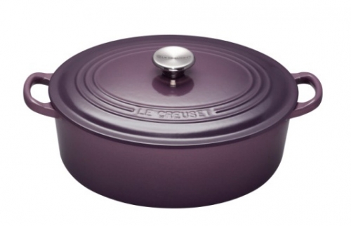 Cocotte ovale 25 cm Cassis
