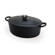 Cocotte ovale 31 cm 6.3l Noir