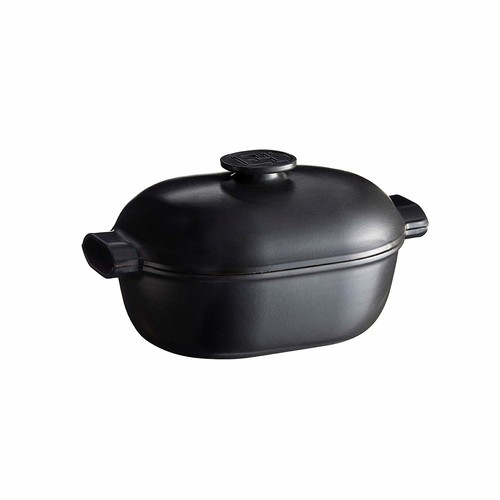 Cocotte ovale noire 4.5L - Delight ceramique