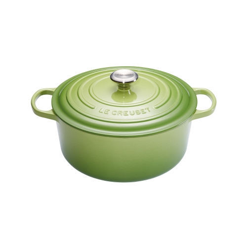 Cocotte Signature en fonte émaillée ronde 26 cm vert Palm