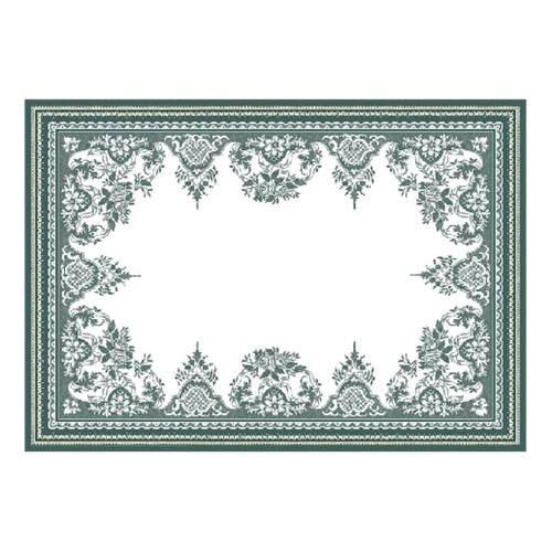 coffret 2 sets de table depareillees vert