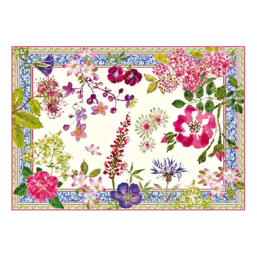 coffret 2 sets de table millefleurs