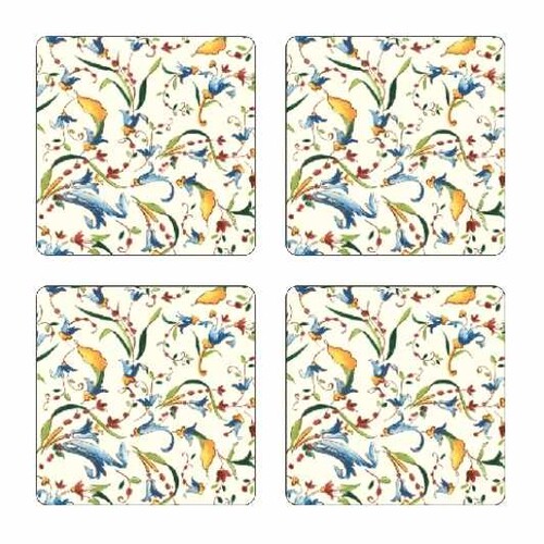 coffret 4 dessous de verre toscana