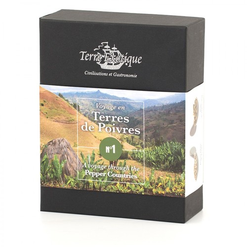 Coffret cadeau 'A journey through the land of peppers' n&deg;1 77g
