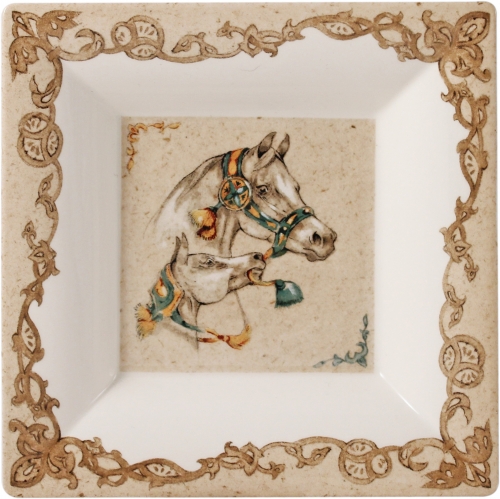 Coffret de 1 porte-cartes carre GM Chevaux du vent
