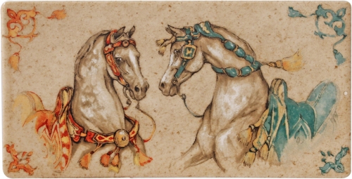 Coffret de 1 vide poche PM Chevaux du vent