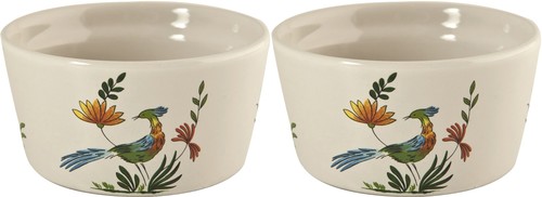 Coffret De 2 Ramequins Culinaire Oiseaux Du Paradis