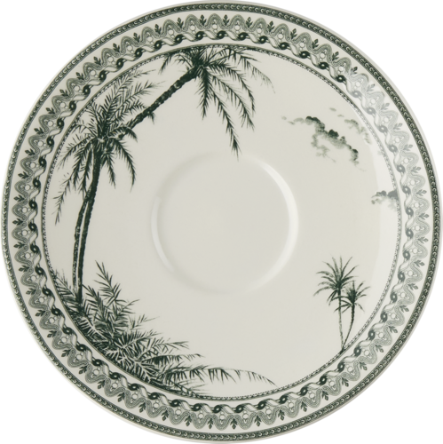 Coffret de 2 Tasses & Soucoupes Th&eacute; Vue d'Orient