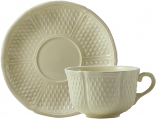 Coffret de 2 tasses & soucoupes d&eacute;jeuner Pont aux choux