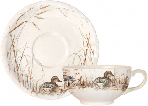 Coffret de 2 tasses & soucoupes déjeuner Sologne