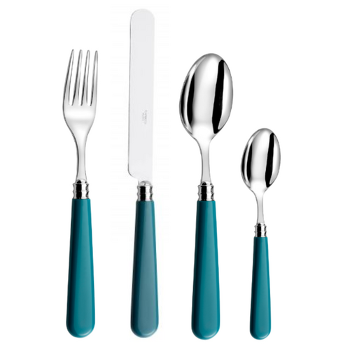 Coffret de 24 pièces Newbridge turquoise