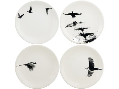 Coffret De 4 Assiettes Canap&eacute;s Assorties Chambord