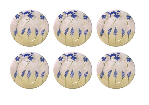 Coffret De 6 Assiettes Dessert Alice