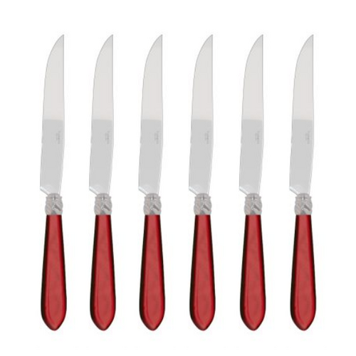 Coffret de 6 couteaux à steak DIANA RUBIS
