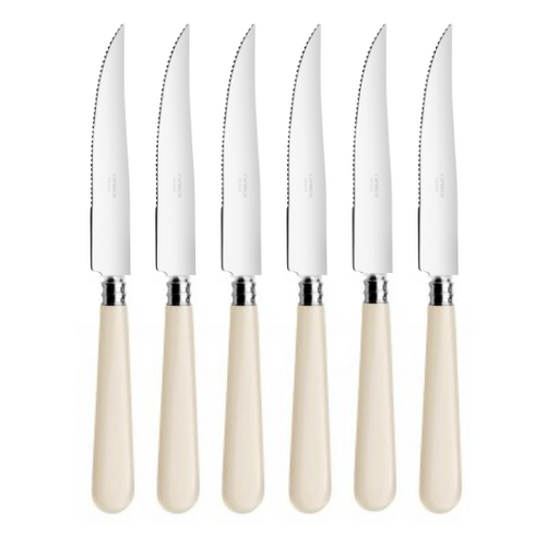 Coffret de 6 couteaux à steak NEWBRIDGE IVOIRE 2018