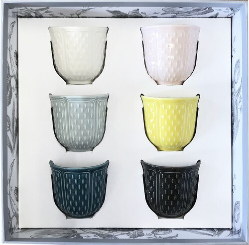 Coffret De 6 Gobelets Ex Presso Assortis
