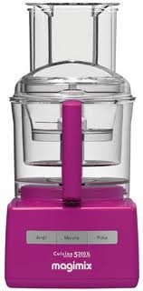 Coffret Premium Magimix Robot 5200 XL rose avec batteur, 2 &eacute;minceurs / r&acirc;peurs,