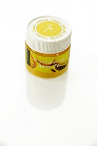 Colorant alimentaire de synth&egrave;se Jaune d'or 10 g