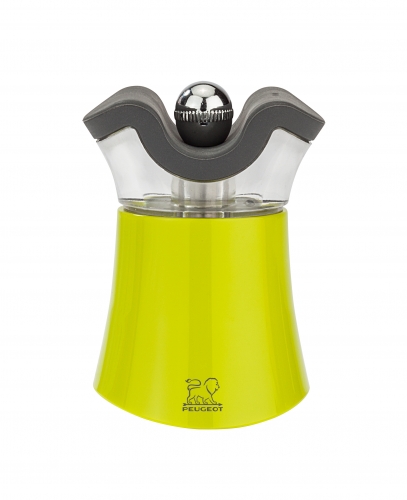 Combin&eacute; moulin &agrave; poivre & sali&egrave;re 8 cm Pep's Vert ABS & Silicone