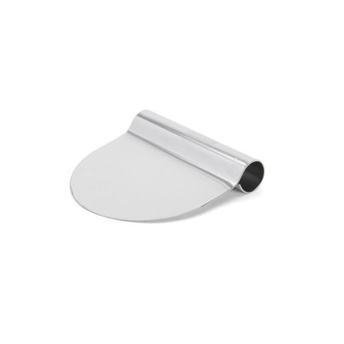 Coupe-p&acirc;te (ou corne) arrondi en inox de 12 cm