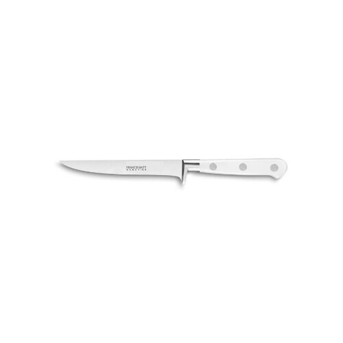 Couteau à désosser Forgé Pro 13 cm manche Blanche rivets laiton