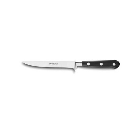 Couteau à désosser Forgé Pro 13 cm manche noir rivets inox