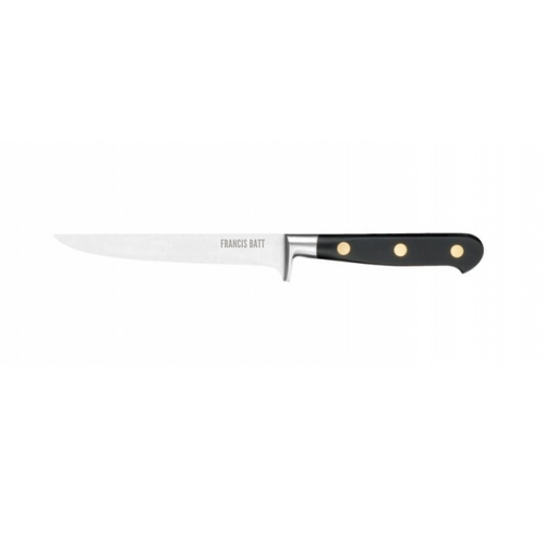 Couteau à désosser Forgé Pro 13 cm manche noir rivets laiton