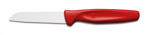 Couteau à légumes lame droite 8cm M.rouge