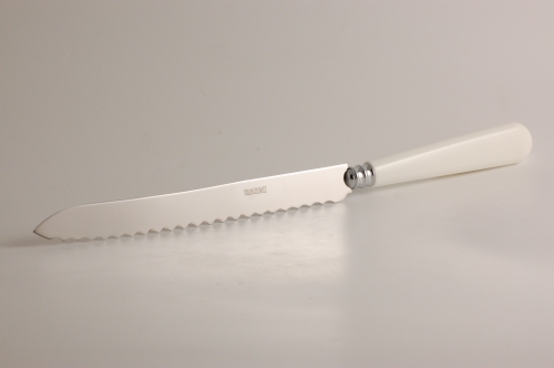 Couteau à pain Newbridge blanc écume