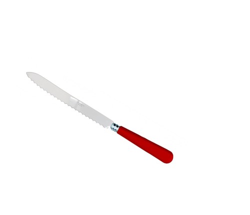 Couteau à pain Newbridge rouge vermillon