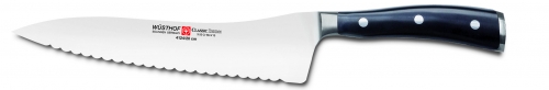 Couteau a pain nouvelle forme 20cm manche noir Classic Wüsthof