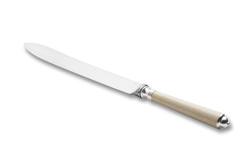 Couteau à pain Séville ivoire haut forgé inox