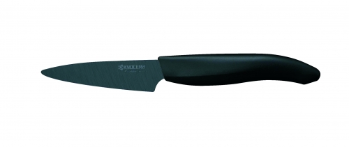 Couteau à peler en céramique noire 7.5cm