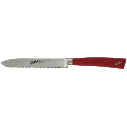 Couteau à Saucisson Elégance Rouge 12 Cm